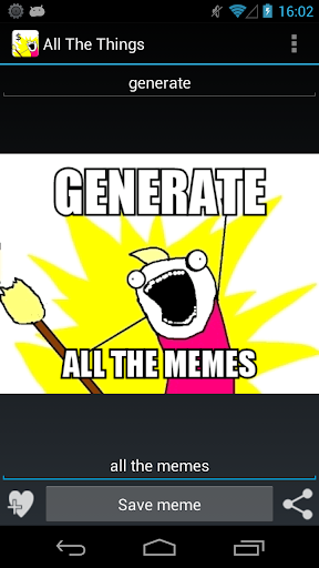 GATM Meme Generator Screen 2