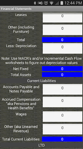 Business Ratio Calculator
