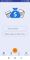 screenshot of Moldova Salary Calculator