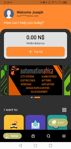 Android application TuYu Namibia screenshort