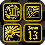 XIII JAPAN Gold Icon&WallPaper icon