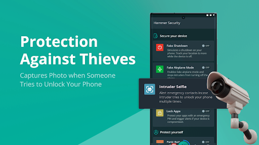 Hammer Security: Find my Phone Screen 3