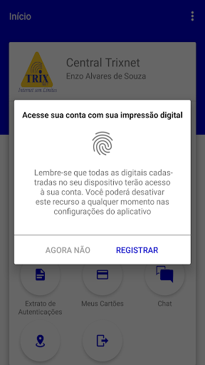 Central Assinante Trixnet Screen 2