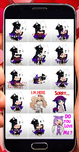 Captura de Pantalla 7 Gacha Life Stickers for WA android