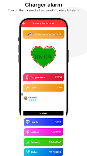 Battery Sound Notification Screen 3