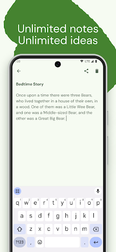Caderno — Minimal notepad Screen 2