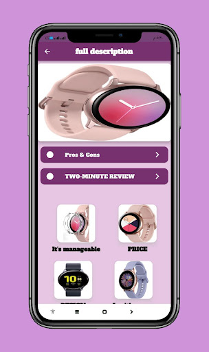 Galaxy Watch Active 2 Guide Screen 2