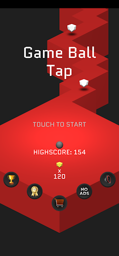 Android application Game Ball Tap screenshort