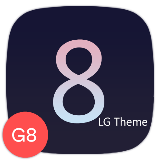 [UX8] Black Theme LG G8 V40 V3 2.4 Icon