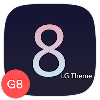 [UX8] Black Theme LG G8 V40 V30 V20 G6 Pie