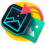 Blue Neon Icon Pack Theme icon