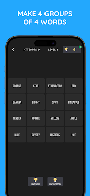 Connections Game: Word Match - Screenshot 1