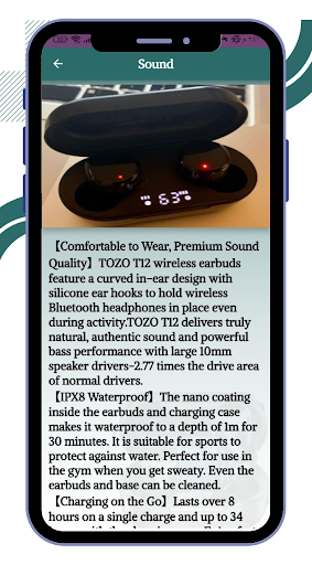 T12 Earbuds Guide Screen 3