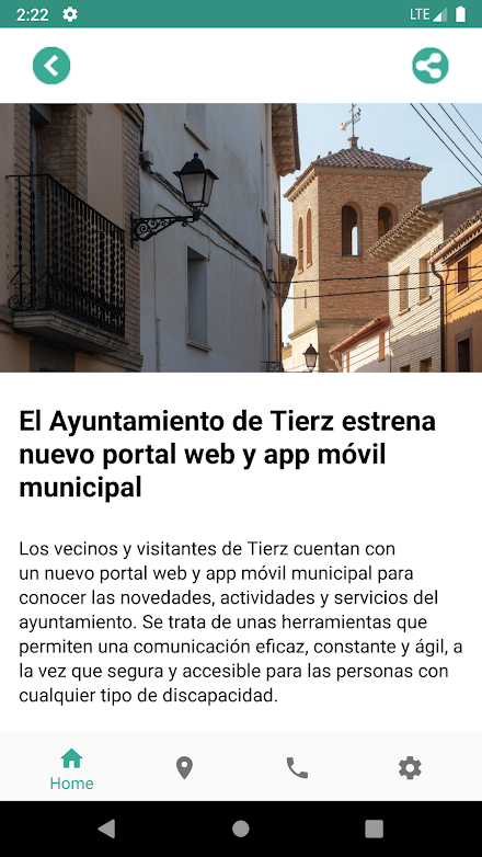 Ayuntamiento de Tierz Screen 3