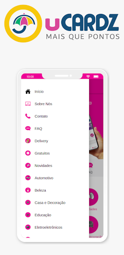Clube uCardz Screen 2