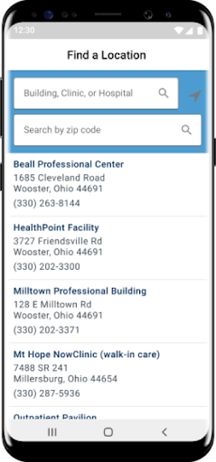 WCHConnect Screen 3
