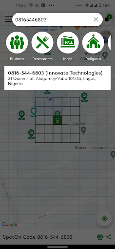 Android application SpotOn - Data Science Nigeria screenshort