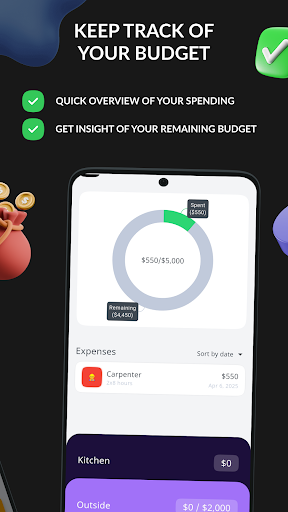 ProjectBudget - Track expenses