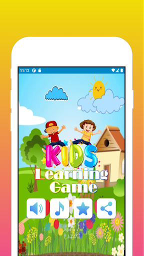 Android application Baby Learning - Game screenshort