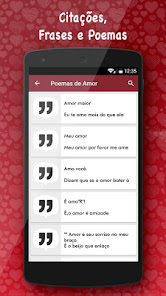 Screenshot 6 Citações, Frases e Poemas android