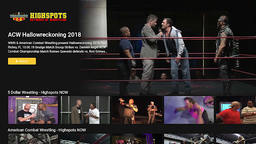 Android application Highspots NOW screenshort