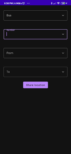 Android application Bus Yatra Bus Operator screenshort