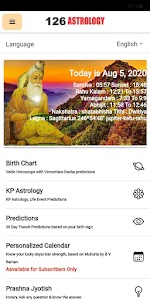 126 ASTROLOGY: Vedic & KP App Unknown