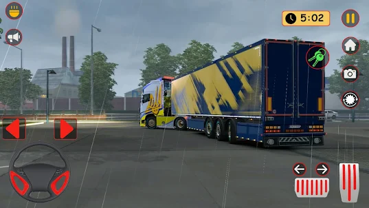 Transport Truck Trailer Games