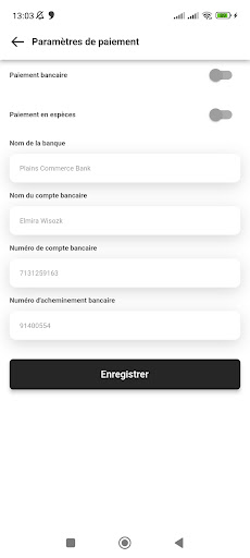 Android application Happy Mall Vendeur screenshort