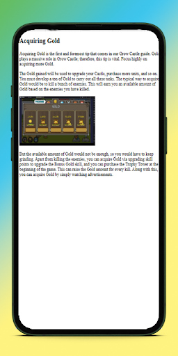Guide for Grow Castle
