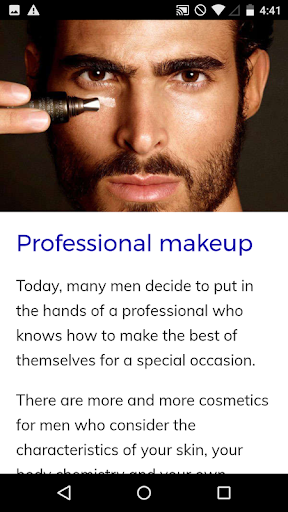 Makeup Course for Men Screen 3