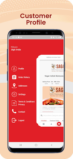 Sagar Restaurang & Kolgrill Screen 2