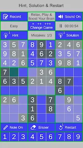 Classic Sudoku - Number Puzzle