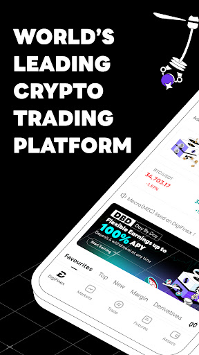 Android application DigiFinex- Crypto Exchange screenshort