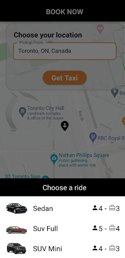 Diamond Taxi Screen 3