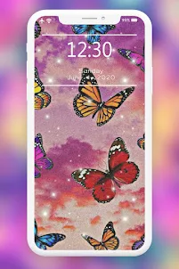 Butterflies Wallpaper - Girly