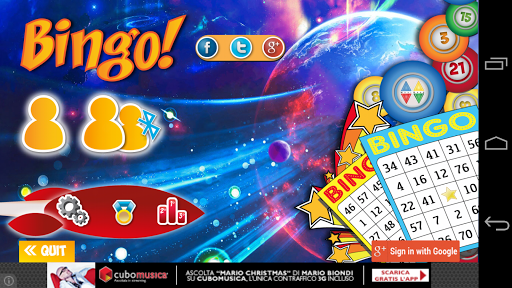 Android application Bingo screenshort