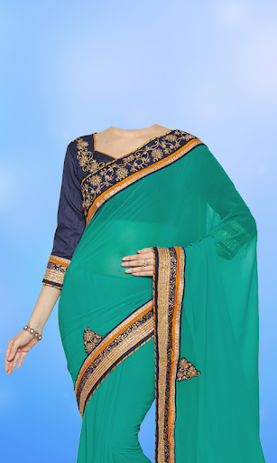 Women Saree Photo Suit Screen 2