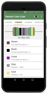 Direnç Renk Kodu ve SMD Kodu Hesaplayıcı Mod Apk [Kilitli] 2