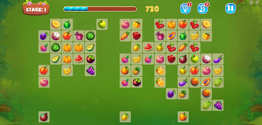 ONET Connect Fruits Battle Screen 2