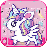 Cute Pink Unicorn Theme icon