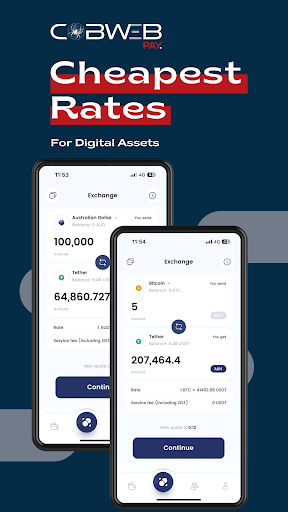 CobWeb Pay Screen 2