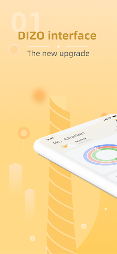 Android application DIZO screenshort