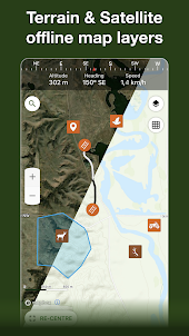 Hunting Points: GPS Hunt Map