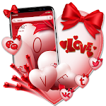 Cover Image of Download Valentine Love Launcher Theme  APK
