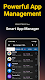 screenshot of Smart App Manager