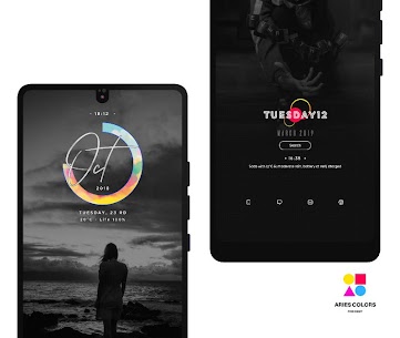 ARIES COLORS KWGT APK (a pagamento) 4