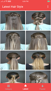 Girls Hairstyle Step by Step For PC installation