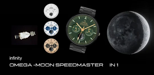 Omega -Moon Speedmaster 4 IN 1