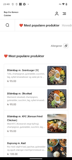 Bap the Korean Cuisine Screen 3
